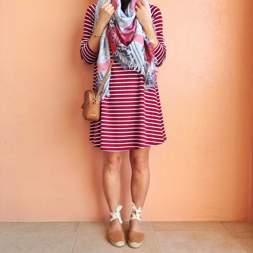 Skirt The Rules / Striped Long Sleeve Dress
