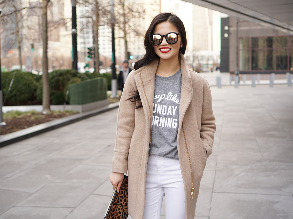 Skirt The Rules / Neutral Weekend Outfit