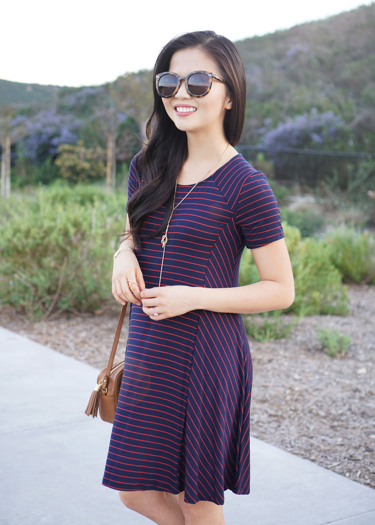 Skirt The Rules / Striped Swing Dress