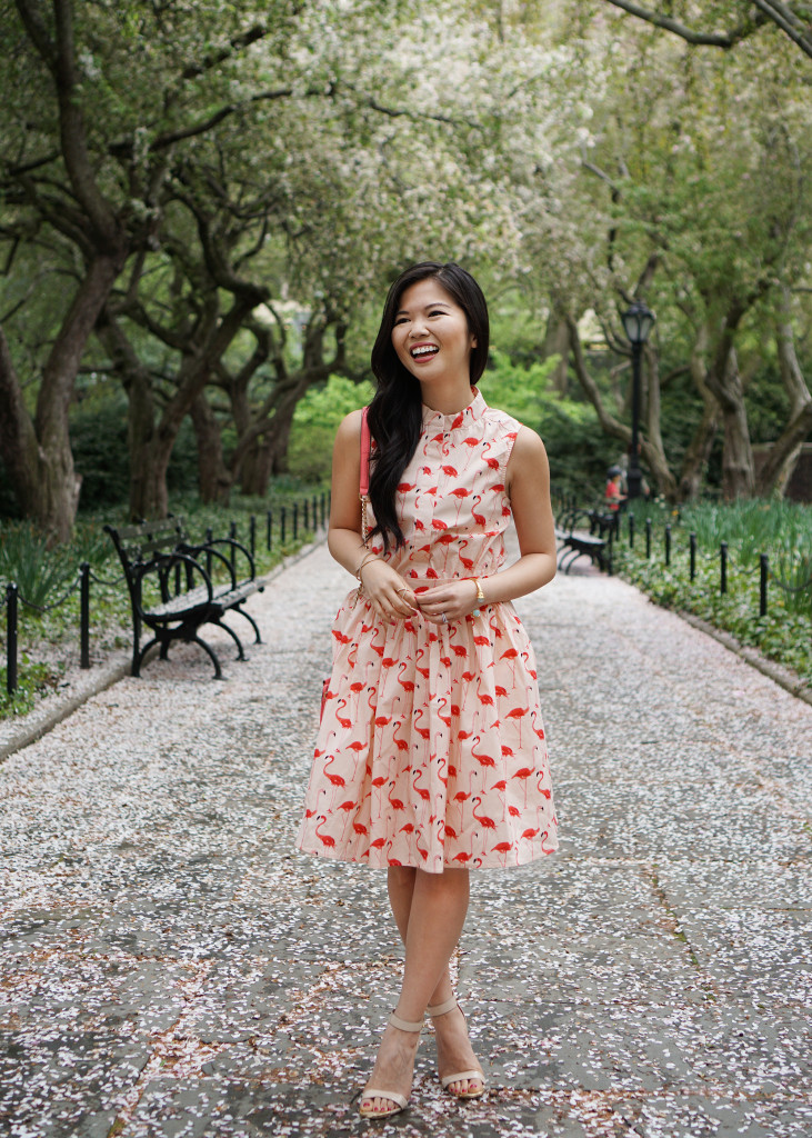 Skirt The Rules / Flamingo Print Dress