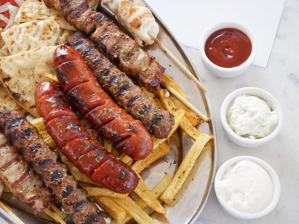 The Best Food in Santorini, Greece