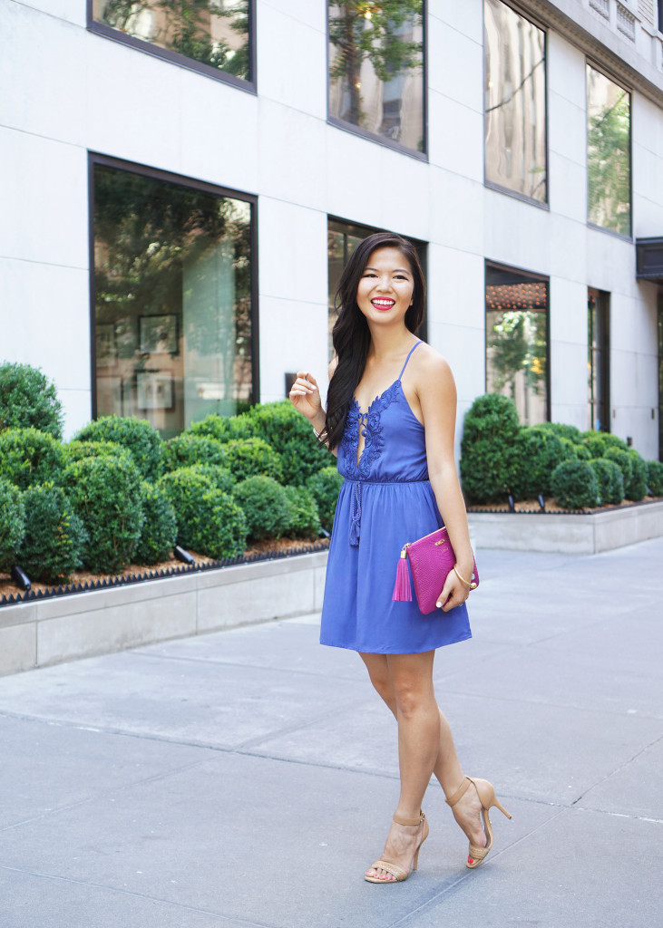 Skirt The Rules / Plunging Neckline Party Dress