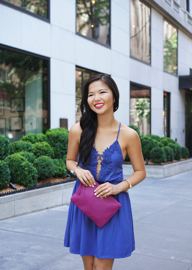 Skirt The Rules / Plunging Neckline Party Dress