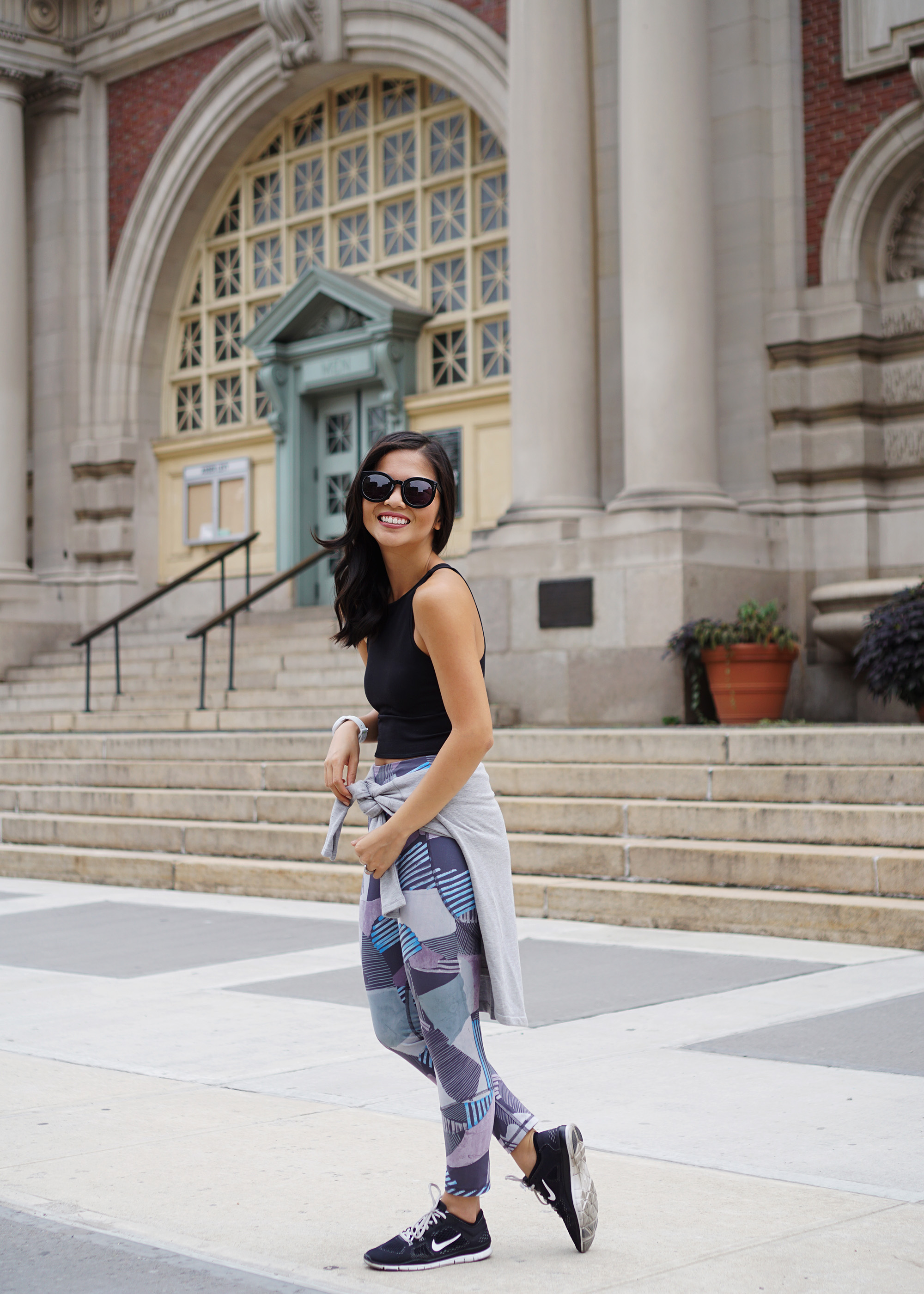 Workout Outfit / Lou & Grey Printed Leggings