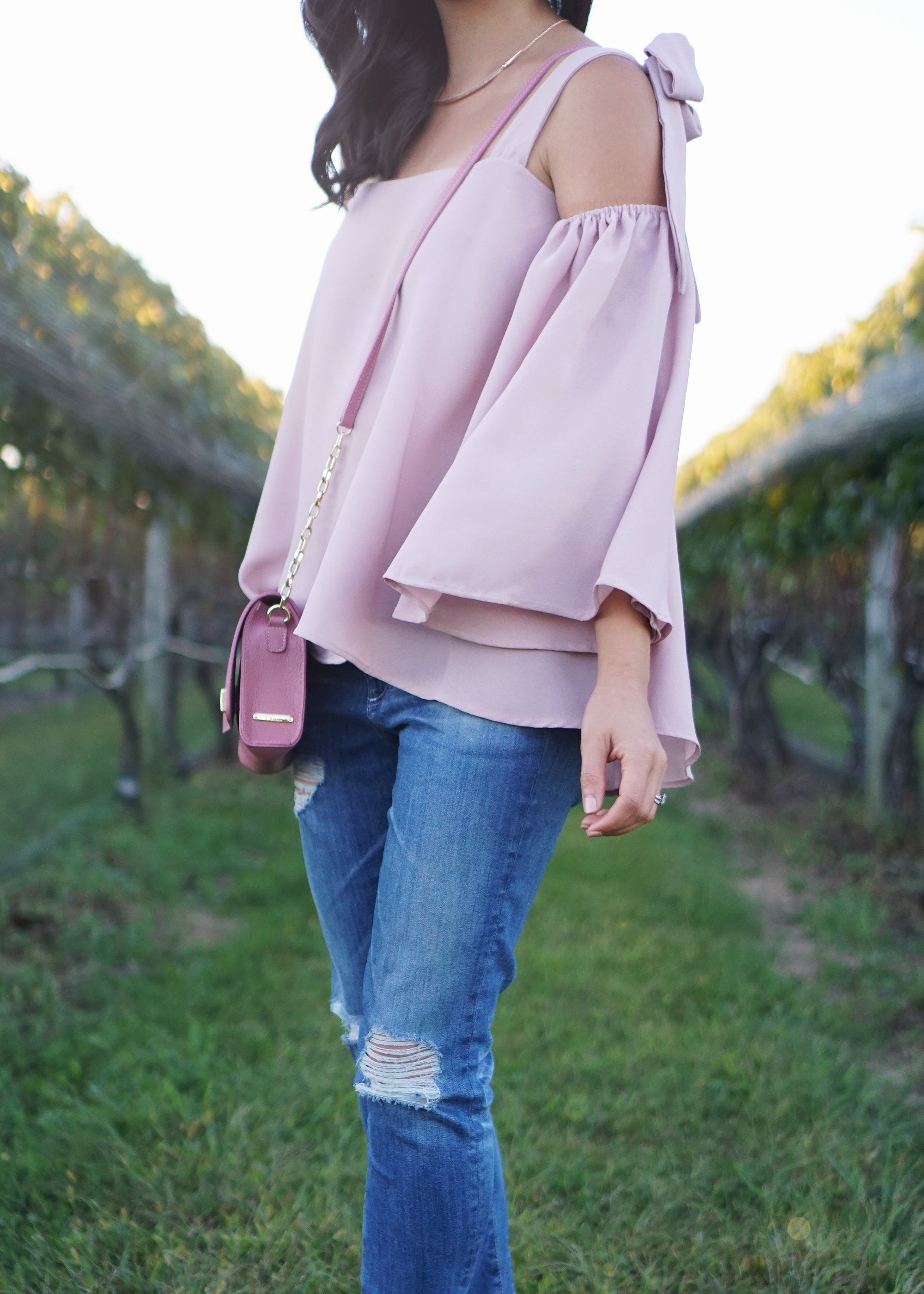 Skirt The Rules / Flowy Bell Sleeve Top