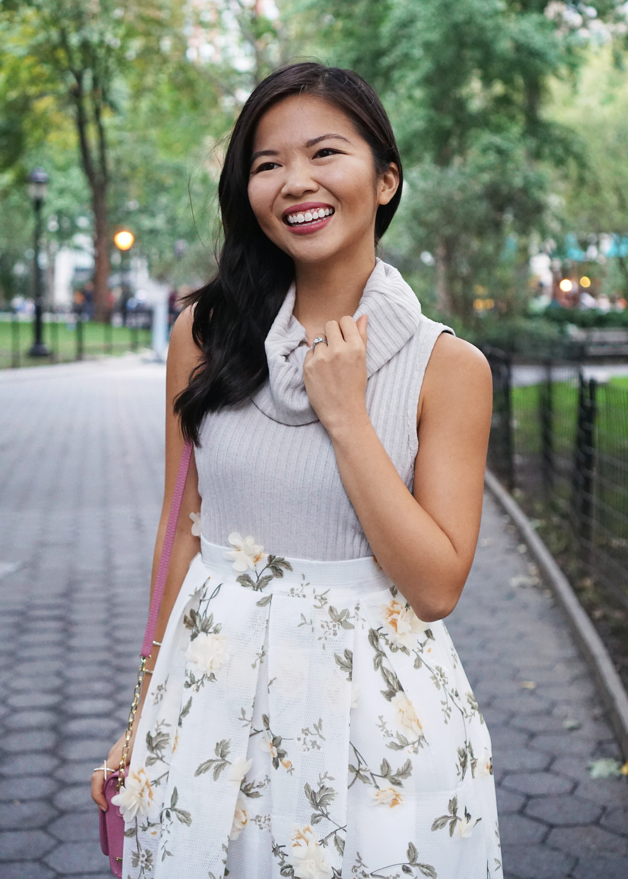 Skirt The Rules / 3D Floral Skirt