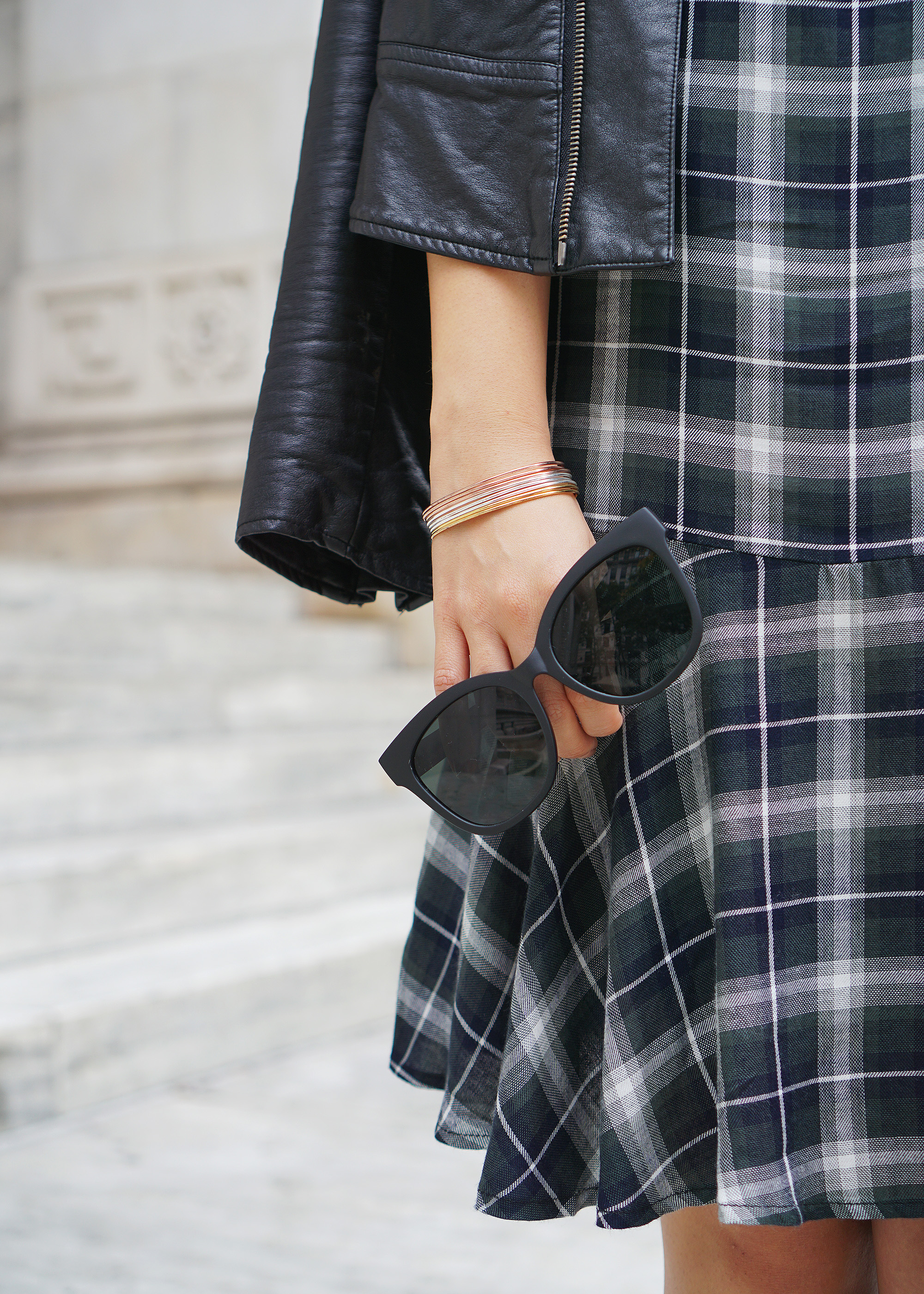 Skirt The Rules / Oversized Cateye Sunglasses