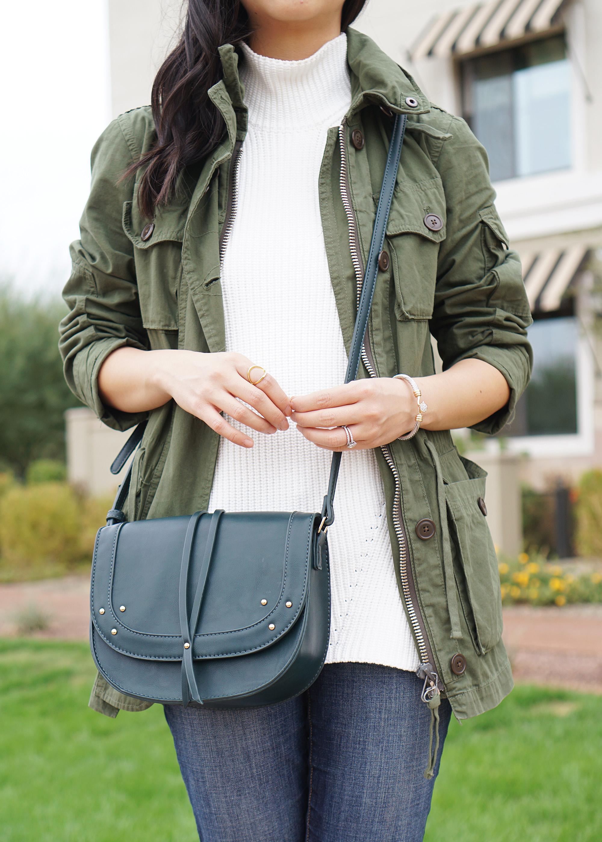 Skirt The Rules / Vegan Leather Crossbody Bag