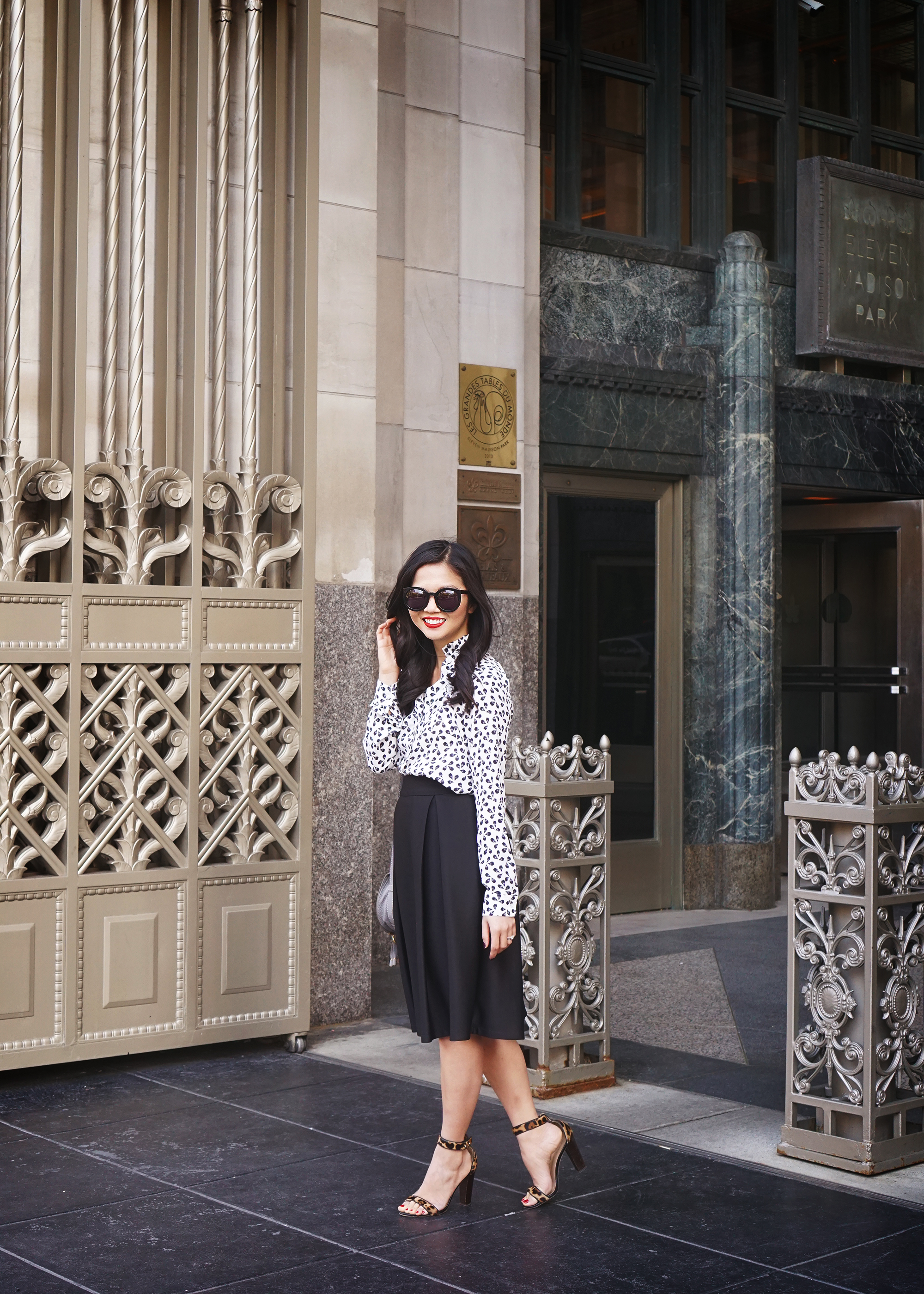 Black & White Holiday Party Outfit