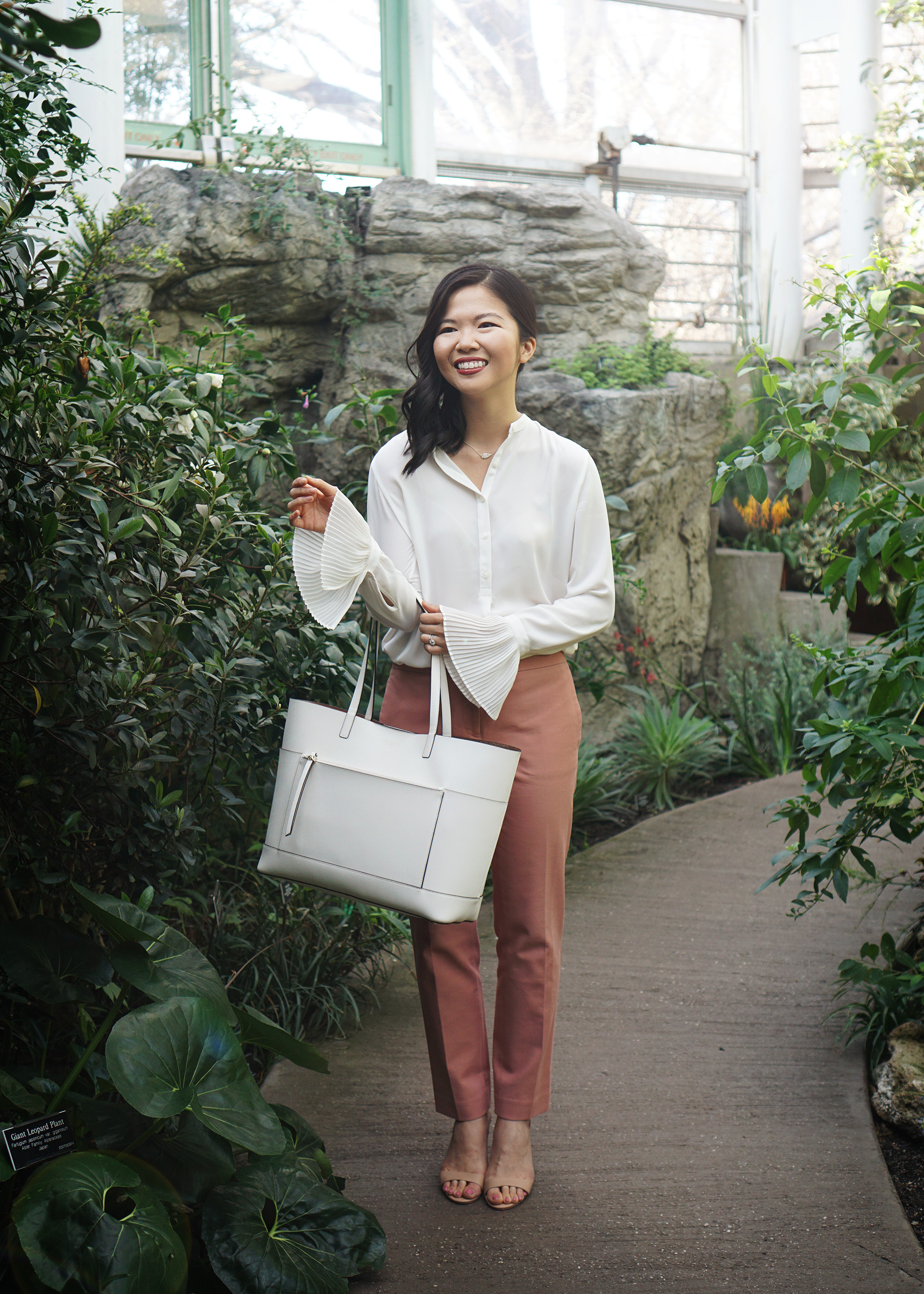 Skirt The Rules / Pleated Sleeve Blouse for Work