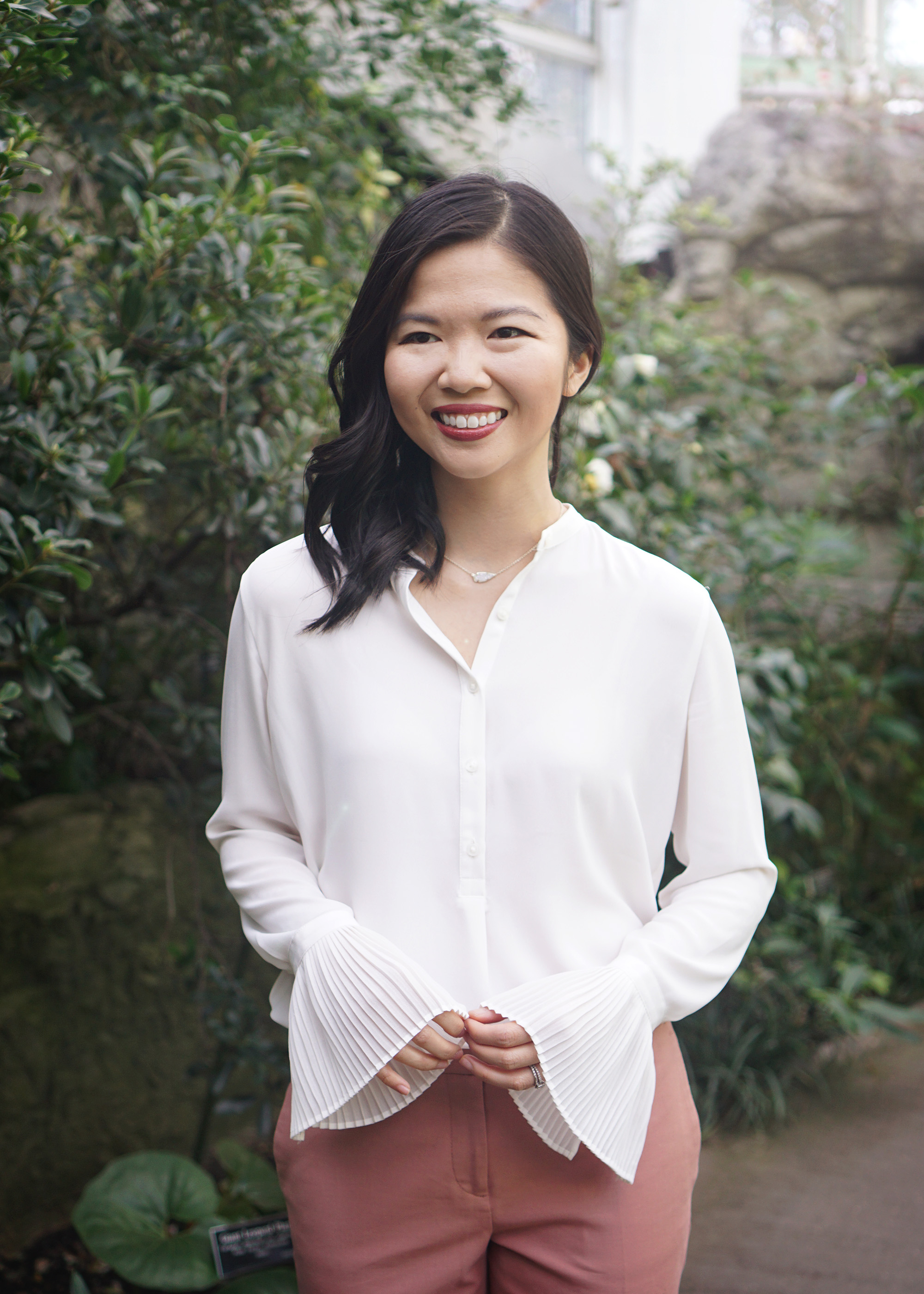 Skirt The Rules / Pleated Sleeve Blouse for Work