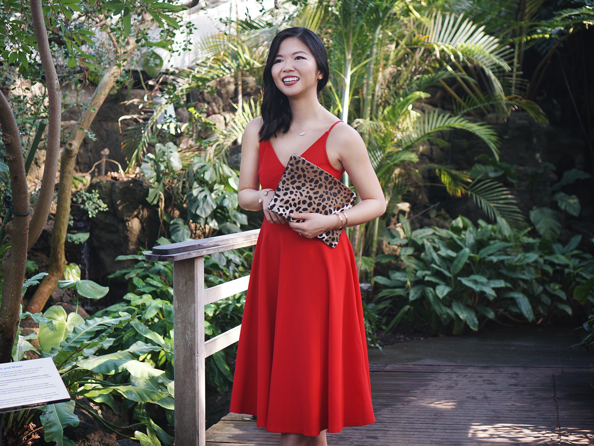 Skirt The Rules / Red Strappy Cutout Dress