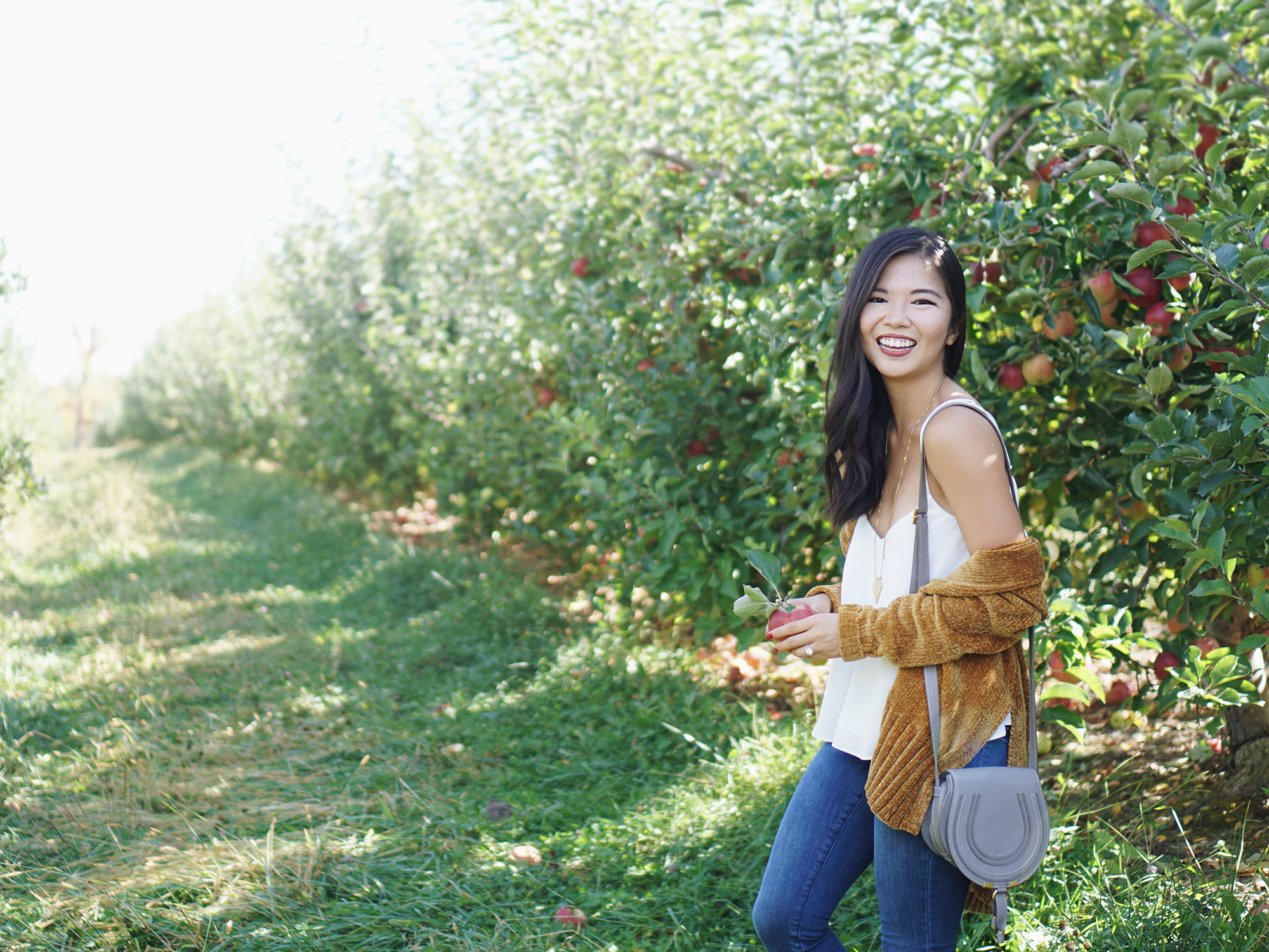 Apple Picking Outfit in New York