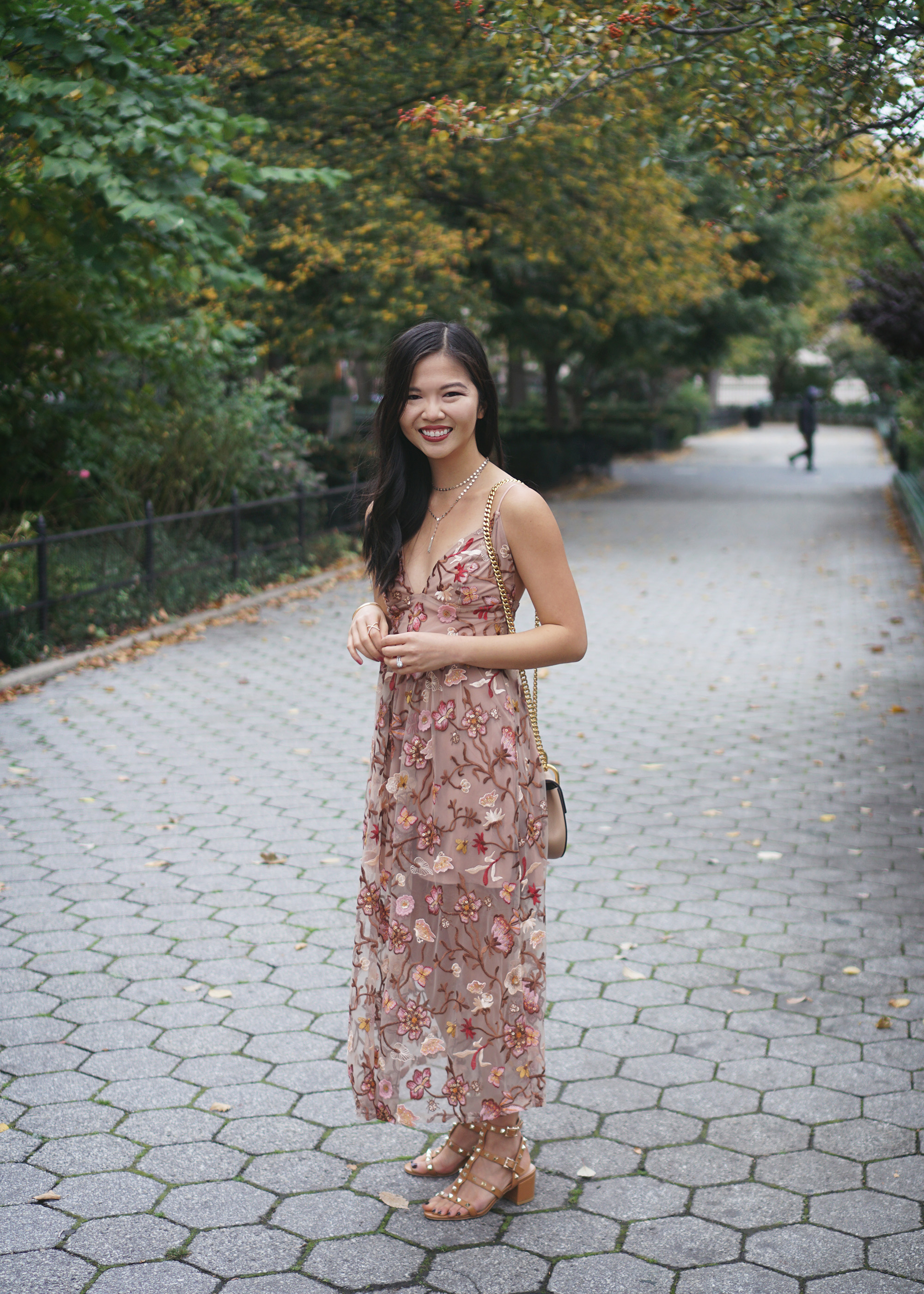 For Love and Lemons Botanic Midi Dress