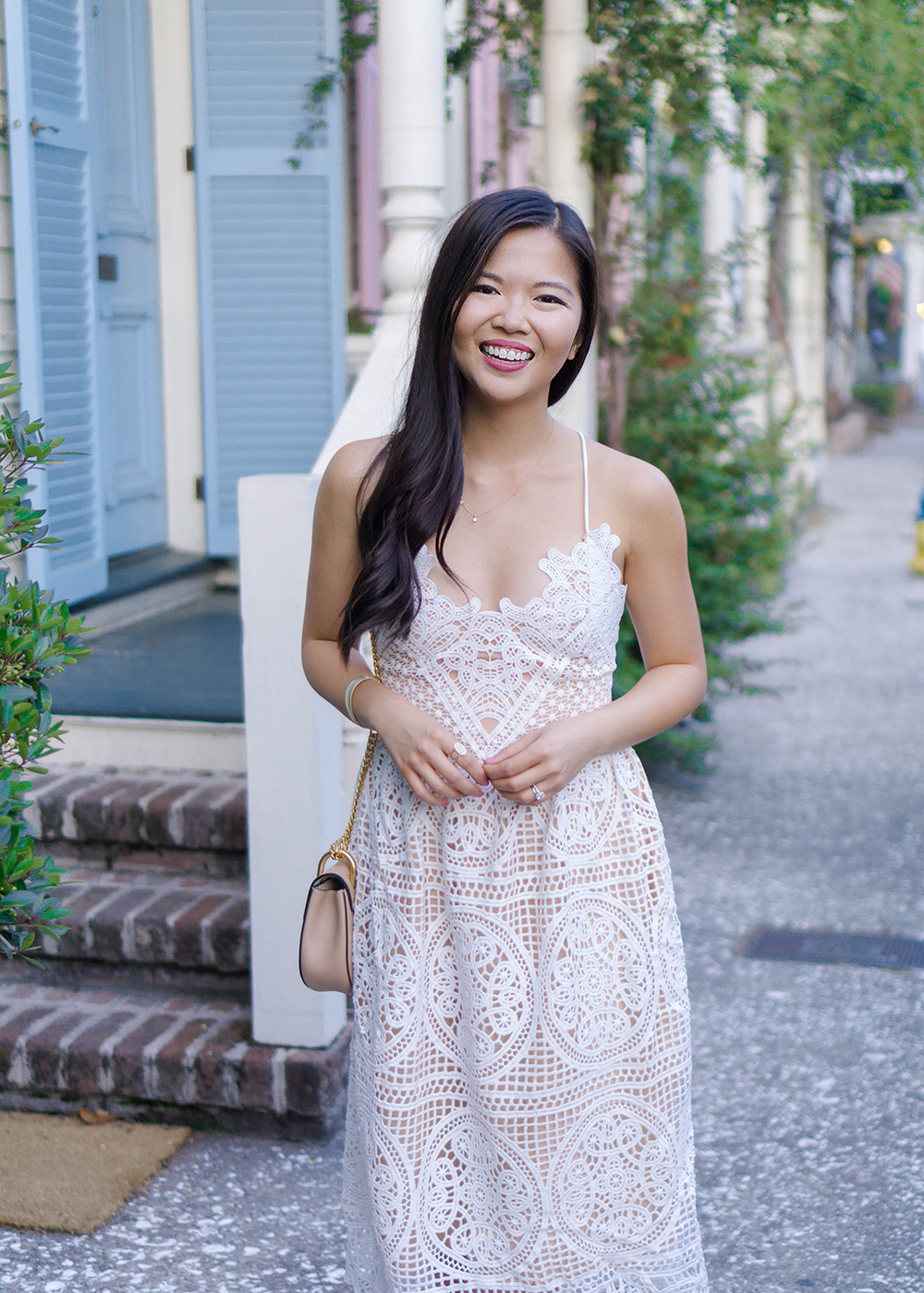 Spring Dress / Little White Lace Dress