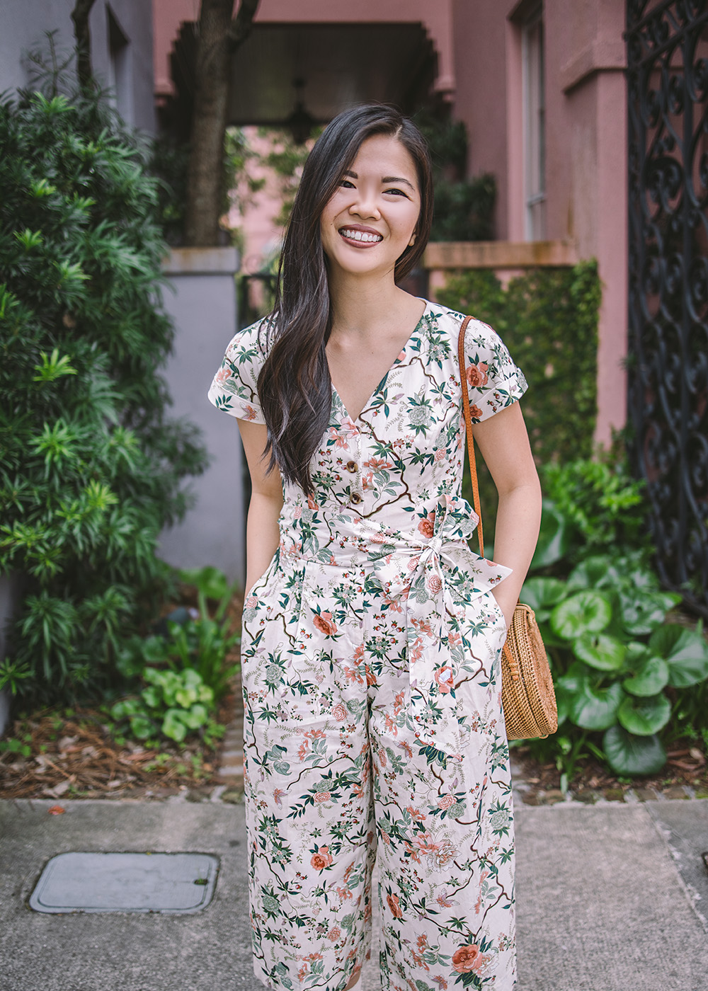 Spring Style / Floral Jumpsuit