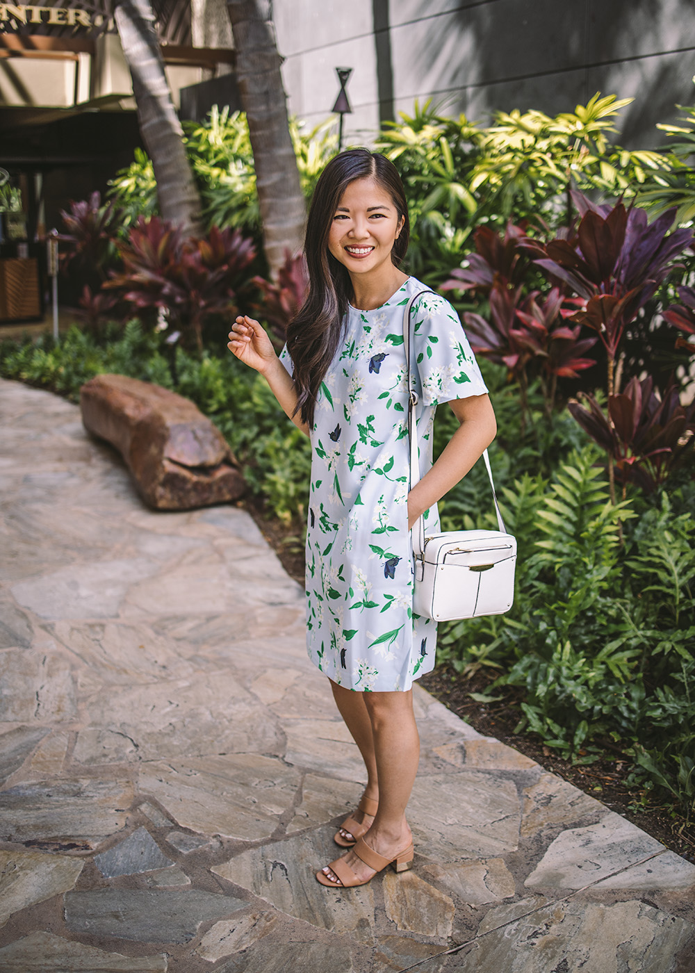 Spring Outfit Idea / Ann Taylor Floral Dress