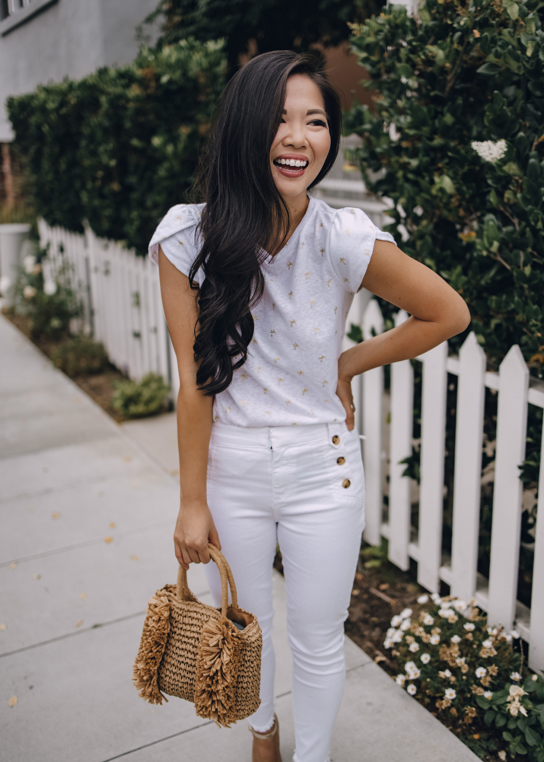 All White Outfit for Summer